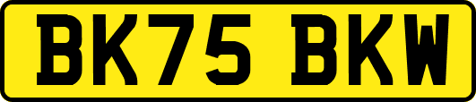 BK75BKW