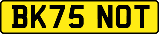 BK75NOT