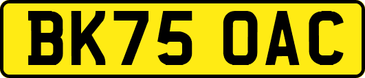 BK75OAC