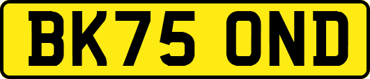 BK75OND