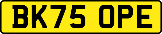 BK75OPE