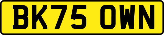 BK75OWN