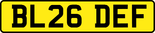 BL26DEF