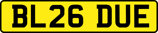BL26DUE