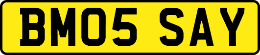 BM05SAY
