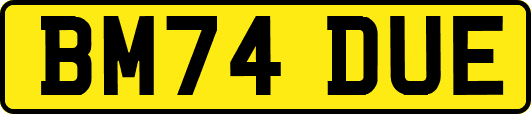BM74DUE