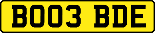 BO03BDE