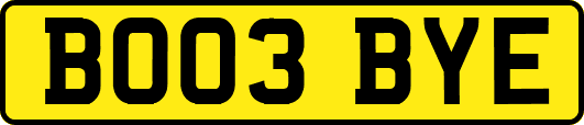 BO03BYE