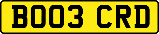 BO03CRD