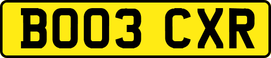 BO03CXR