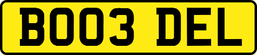 BO03DEL
