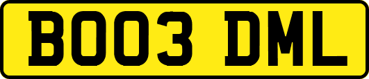 BO03DML