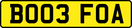 BO03FOA