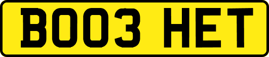 BO03HET