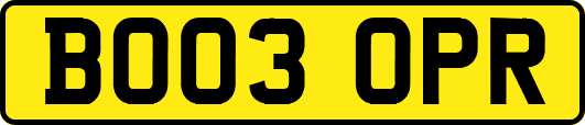 BO03OPR