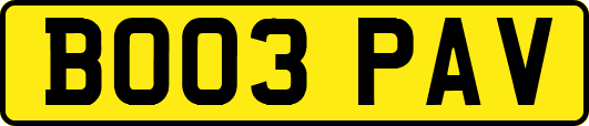 BO03PAV