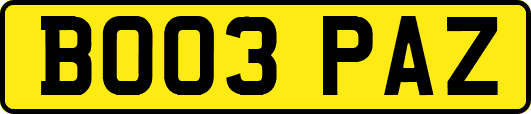 BO03PAZ