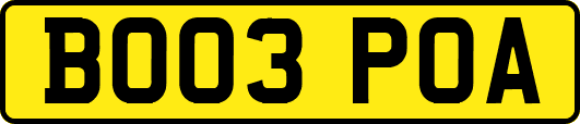 BO03POA