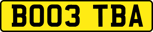 BO03TBA