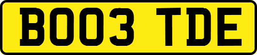 BO03TDE