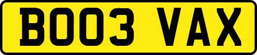 BO03VAX