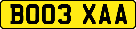 BO03XAA