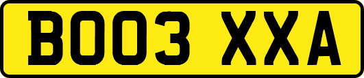 BO03XXA