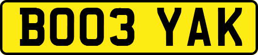BO03YAK