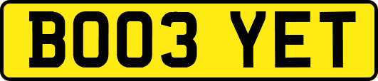 BO03YET