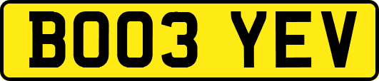BO03YEV