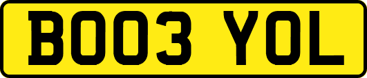 BO03YOL