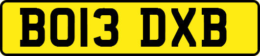 BO13DXB