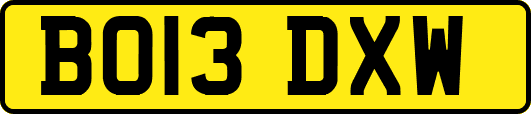 BO13DXW