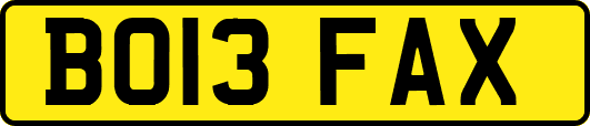 BO13FAX