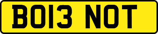 BO13NOT