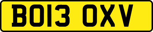 BO13OXV