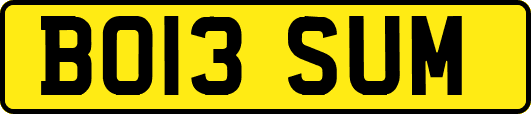 BO13SUM