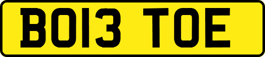 BO13TOE