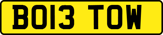 BO13TOW