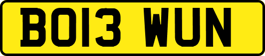 BO13WUN