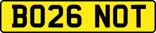 BO26NOT