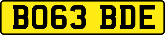 BO63BDE