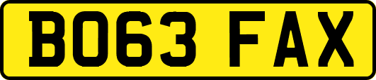 BO63FAX