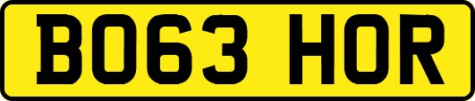 BO63HOR