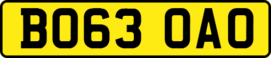 BO63OAO