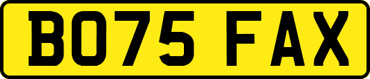 BO75FAX
