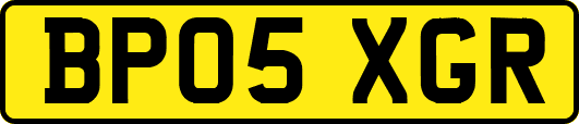 BP05XGR