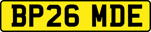 BP26MDE