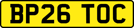 BP26TOC