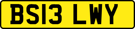 BS13LWY